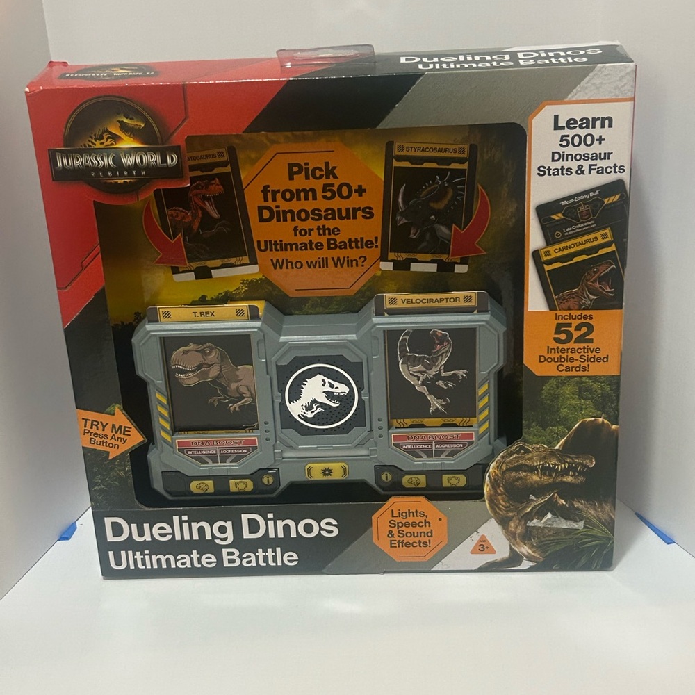 Jurassic World Dueling Dinos Ultimate Battle - Gray/Black/Red